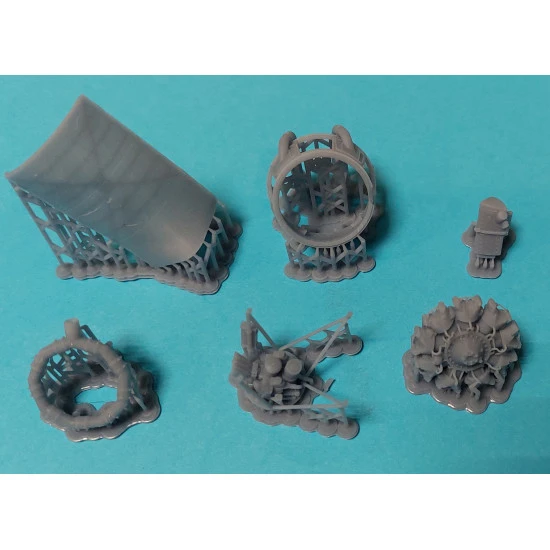 Amp 48-014r 1/48 Piasecki Hup-2 Update Kit With New Resin Parts Plastic Model Kit