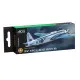 Arcus A3010 Acrylic Paints Set Raf Ww2 U-boat Hunters 6 Colors In Set 10ml