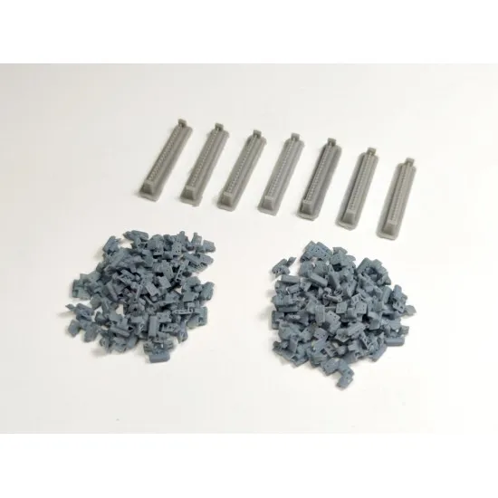 Sbs 3d009 1/35 Sd.kfz.251 Early Pattern Tracks And Sprocket Poligonal Resin Kit