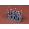 Sbs 3d028 1/35 German Mg34/42 Spare Barrel Cases For Sd. Kfz. 250/1