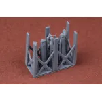 Sbs 3d030 1/35 German Mg34/42 Spare Barrel Cases For Sd. Kfz. 251