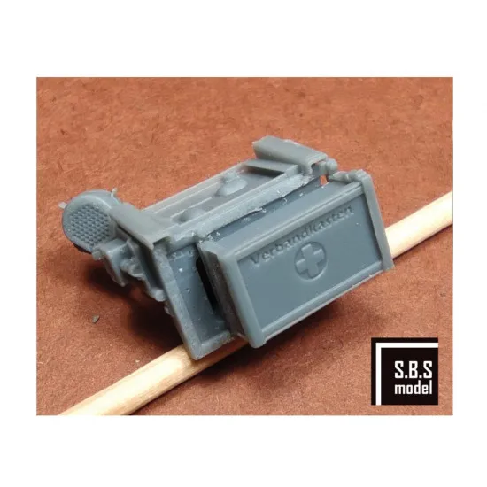 Sbs 3d033 1/35 Radio Equipment For Sd.kfz. 251/1 Fusprech.f 1944