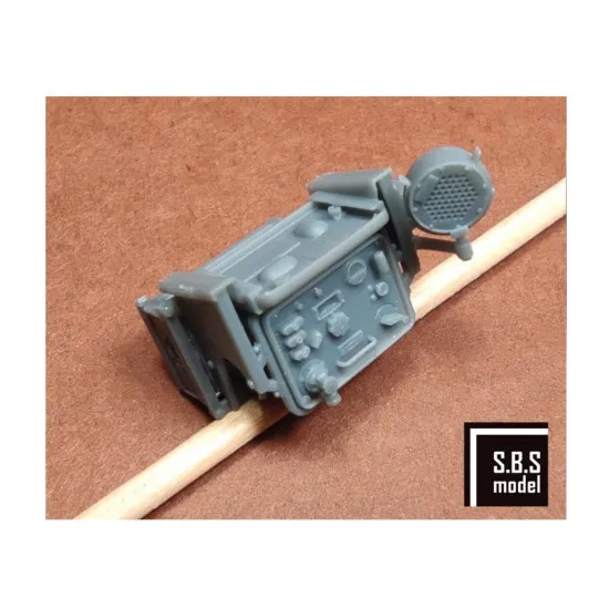 Sbs 3d034 1/35 Radio Equipment For Sd.kfz. 251/1 Fusprech.f 1943 Resin Model Kit
