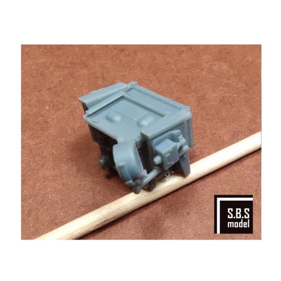 Sbs 3d034 1/35 Radio Equipment For Sd.kfz. 251/1 Fusprech.f 1943 Resin Model Kit