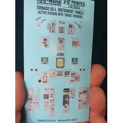 Kits World Kw3d1321019 1/32 3d Decal Panavia Tornado Gr.4 Instrument Panel