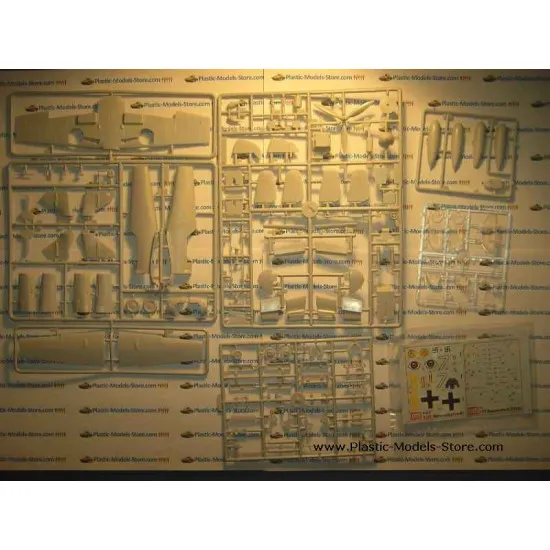 Messerschmitt Bf 109G-6/R3 Luftwaffe 1/48 UM 407