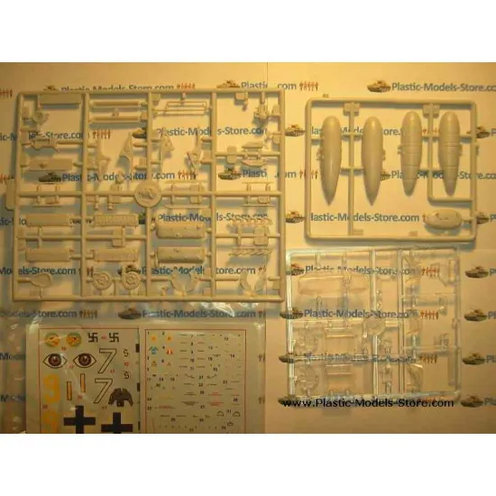 Messerschmitt Bf 109G-6/R3 Luftwaffe 1/48 UM 407