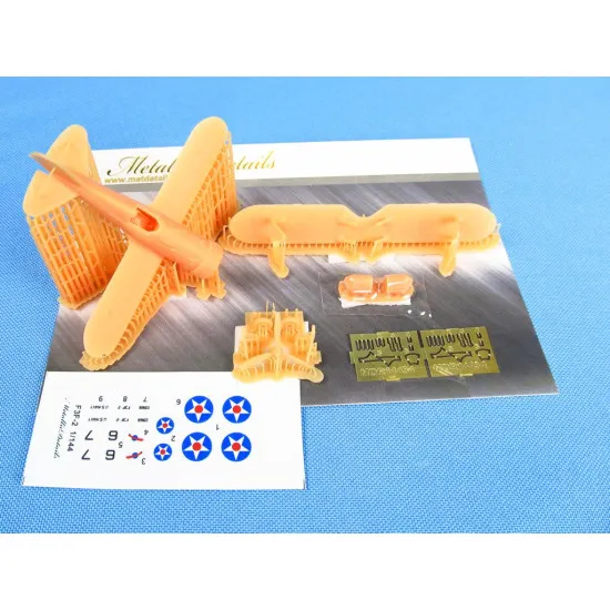 Metallic Details Mdr14434 1/144 Grumman F3f 2 Aircraft Model Kit