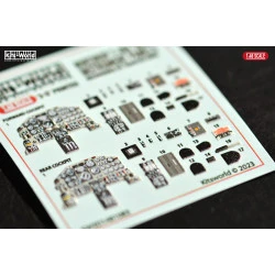 Kits World Kw3d1481083 1/48 Northrop T-38a Talon 3d Cockpit Interior Panels Trumpeter