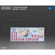Kits World Kw132019 1/32 Decal For Northrop P-61 Little Audrey Hel N Back
