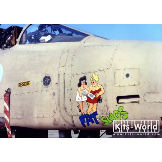 Kits World Kw132022 1/32 Decal For Jaguar In The Gulf Operation Granby