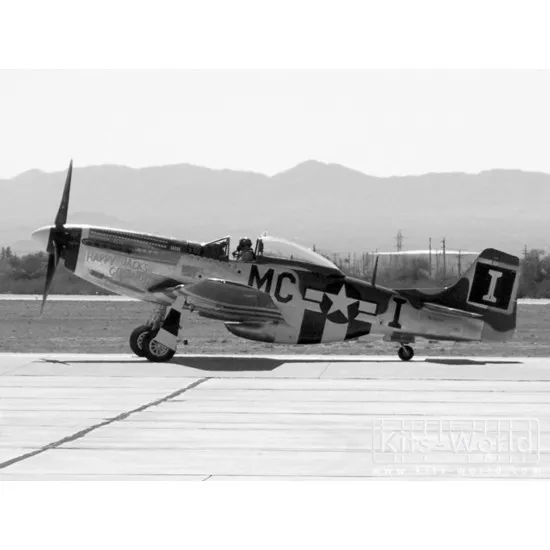 Kits World Kw132026 1/32 Decal P-51d Mustangs 20th Of The Fighter Group