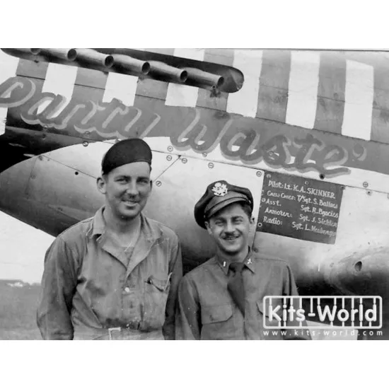 Kits World Kw132027 1/32 Decal For P-51d Mustangs 20th Of The Fighter Group