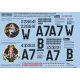Kits World Kw132028 1/32 Decal P-47d Thunderbolts Bubbletop 368th Fighter Group