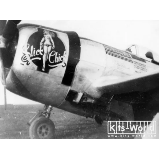 Kits World Kw132028 1/32 Decal P-47d Thunderbolts Bubbletop 368th Fighter Group