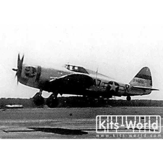 Kits World Kw132029 1/32 Decal P-47d Thunderbolts Bubbletop 368th Fighter Group