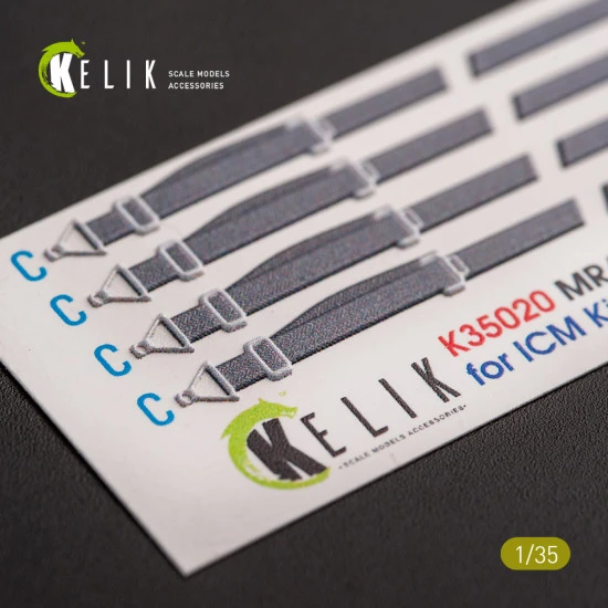 Kelik K35020 1/35 Kozak 2 Ukrainian Mrap 3d Decals For Icm Kit 3d Accessories