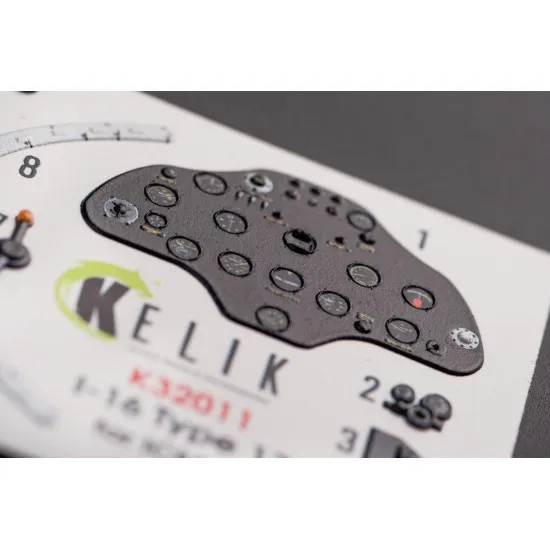 Kelik K32011 1/32 I 16 Type 17 Interior 3d Decal For Icm Kit 3d Accessories