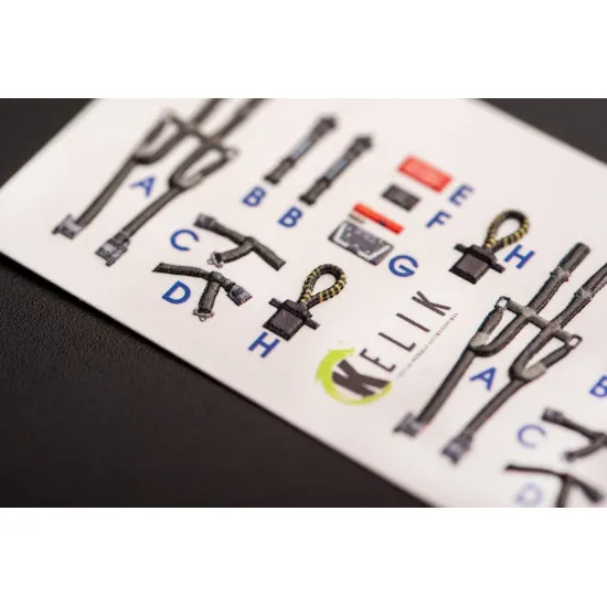 Kelik K48068 1/48 F 14a Tomcat Late Interior 3d Decals For Tamiya Kit