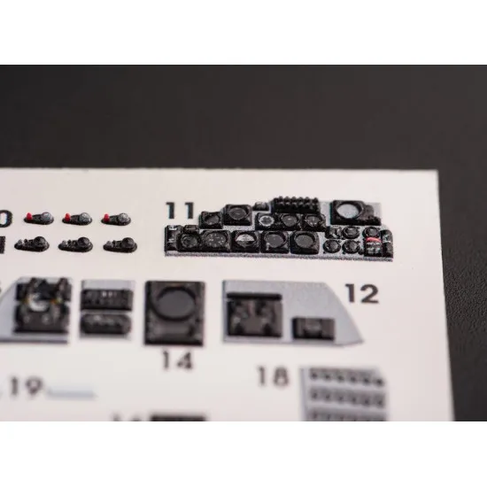 Kelik K48070 1/48 F 4e Phantom Ii Interior 3d Decals For Meng Kit