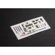 Kelik K72046 1/72 A6m2b Zero Interior 3d Decals For Tamiya Kit