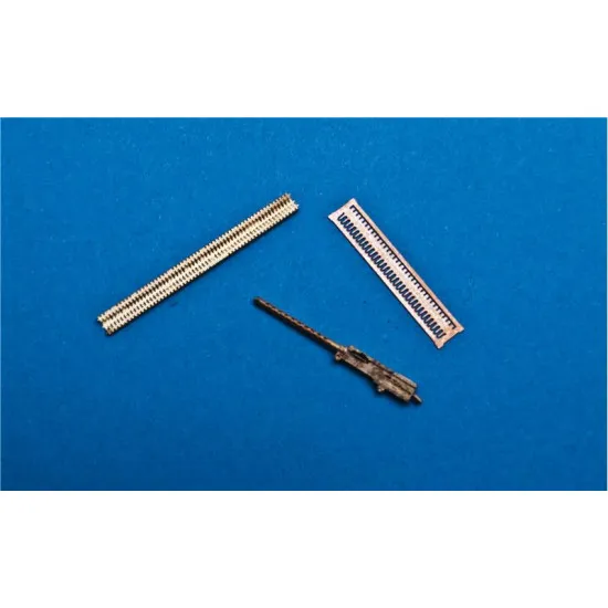 Browning M2 cal.50 Aircraft (fixed) MG Brass 1/72 Mini World 7230A