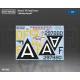 Kits World Kw132062 1/32 Decal For Boeing B-17g Flying Fortress