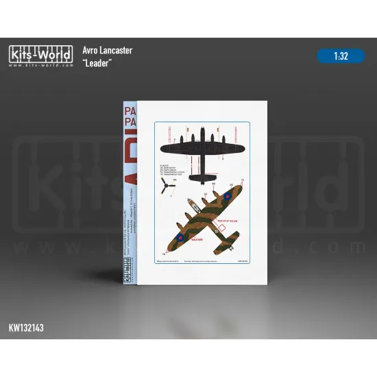 Kits World Kw132081 1/32 Decal For Boeing B-17g Flying Fortress