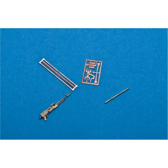 M240 D,C 7.62mm machine gun MG Brass 1/72 Mini World 7232A
