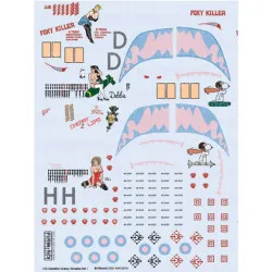 Kits World Kw132161 1/32 Decal For Desert Storm Tornados Gr.1b