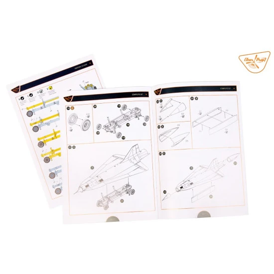 Clear Prop 4819 1/48 D 21a Drone Plastic Model Aircraft