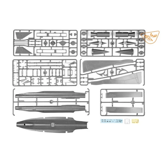 Clear Prop 4819 1/48 D 21a Drone Plastic Model Aircraft