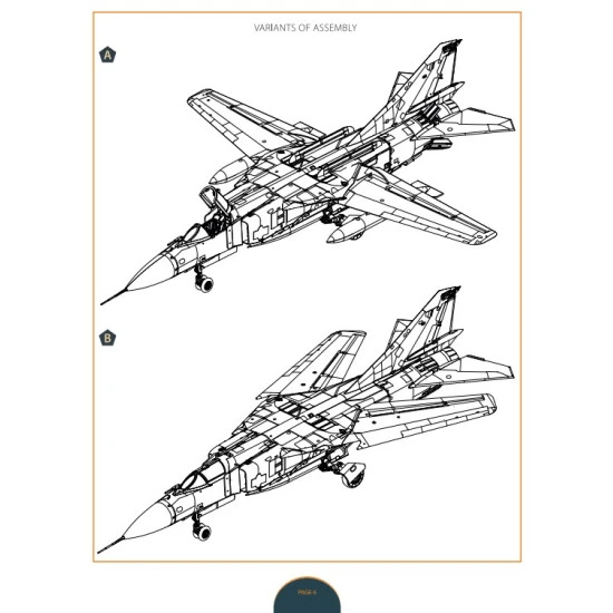Clear Prop 72042 1/72 Mig 23mld The Last Ukrainian Flogger K Model Kit