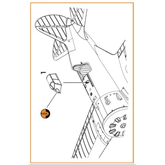Clear Prop 48024 1/48 I-16 Vacuum Formed Canopy Early Version For Cp Kit Aircraft Accessories