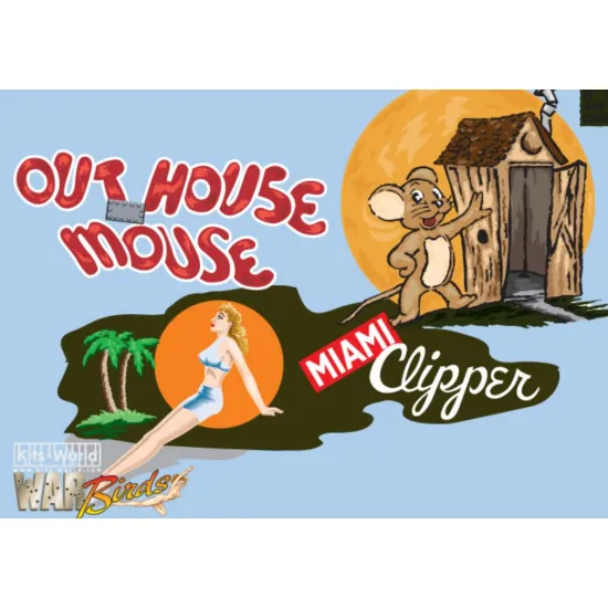 Kits World Kw148037 1/48 Decal For Boeing B-17 F/G Flying Fortress