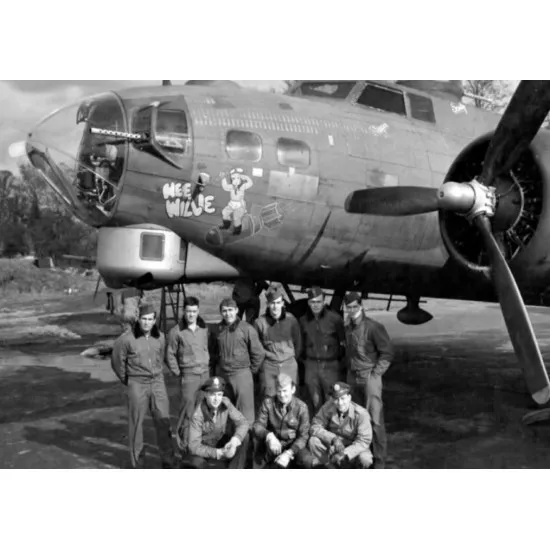 Kits World Kw148043 1/48 Decal For Boeing B-17g Flying Fortress 43-37516/31333