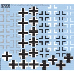 Kits World Kw148048 1/48 Decal For Boeing B-17g Flying Fortress