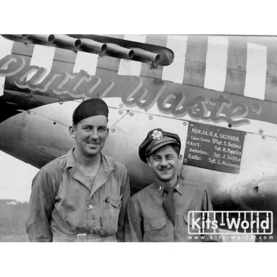 Kits World Kw148061 1/48 Decal For P51 Mustangs Of The 20th Fighter Group