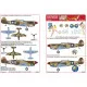 Kits World Kw148068 1/48 Decal P-40 Tomahawks Censured Tails Painted By Cpl Joseph E Pumphrey