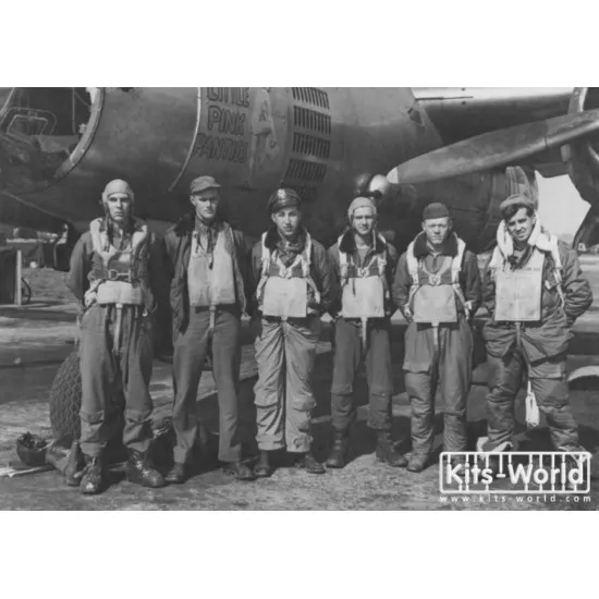 Kits World Kw148084 1/48 Decal B-26c Marauders B-26c-45-mo Little Pink Panties