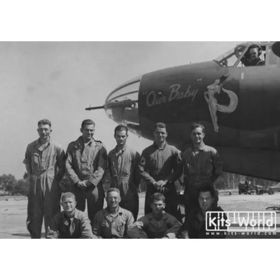Kits World Kw148084 1/48 Decal B-26c Marauders B-26c-45-mo Little Pink Panties