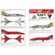Kits World Kw148105 1/48 Decal Mcdonnell Douglas F-4b Phantom Ii Academy 12232