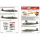 Kits World Kw148111 1/48 Decal For B-25j Mitchell Accessories For Aircraft
