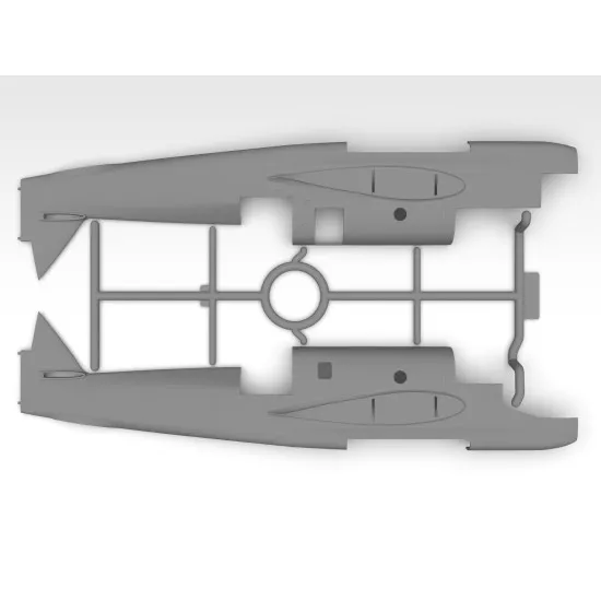 Icm 48313 1/48 Bristol Beaufort Mk.ia With Raf Pilots Plastic Model Kit