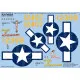Kits World Kw148150 1/48 Decal For Boeing B-17e Flying Fortress