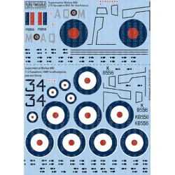 Kits World Kw148164 1/48 Decal For Supermarine Walrus Accessories For Aircraft