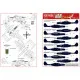 Kits World Kw148170 1/48 Decal For Northrop P-61 Black Widow Night Fighter