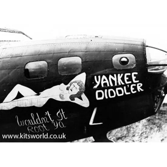 Kits World Kw148179 1/48 Decal For Boeing B-17e Flying Fortress