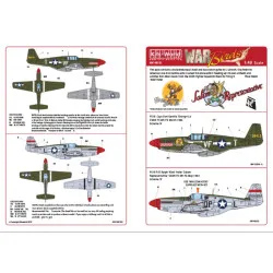 Kits World Kw148182 1/48 Decal P-51b North American Mustang 43-6913 Vf-t