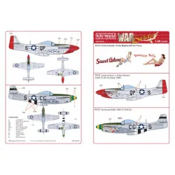 Kits World Kw148185 1/48 Decal P-51d North American Mustang Accessories Kit